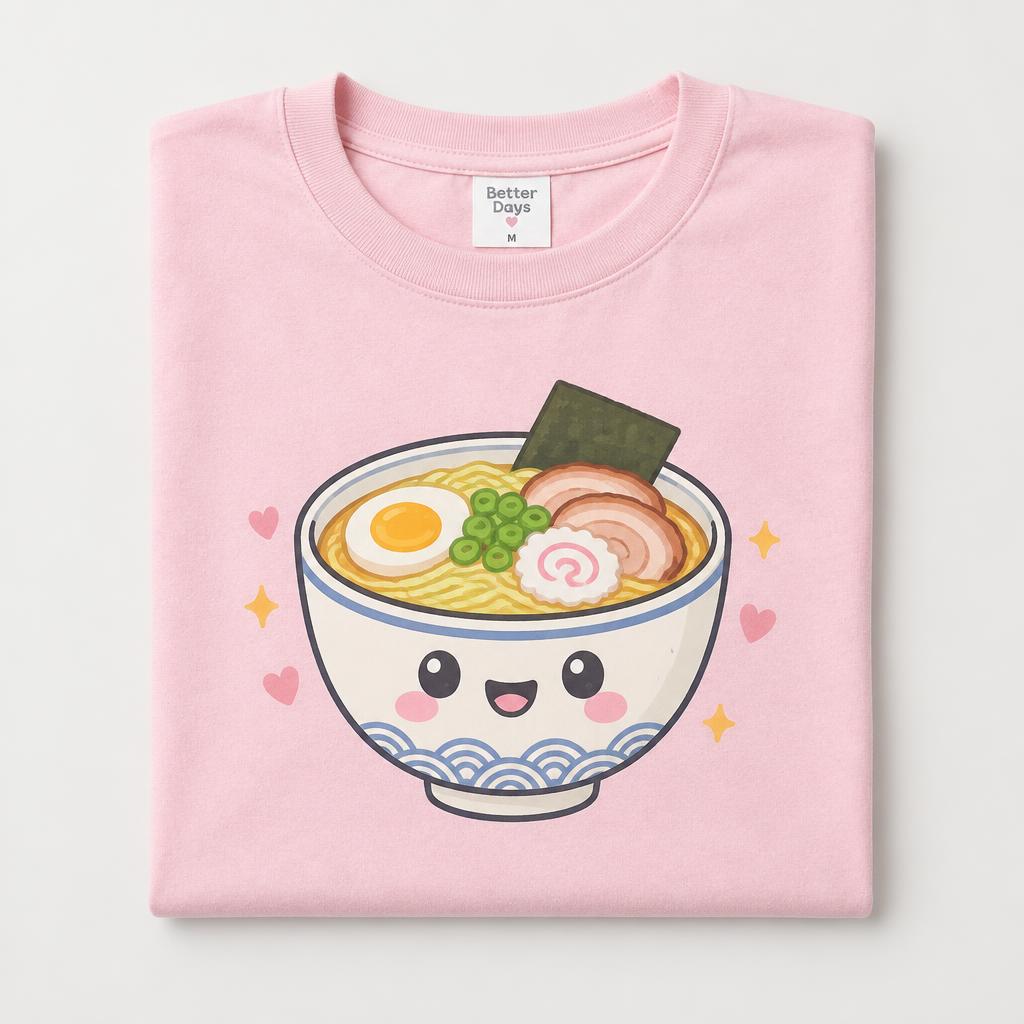Camiseta Ramen Kawaii